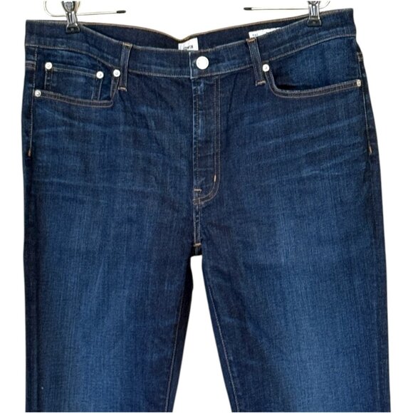 Edwin 1947 Women's Pixie 9" Mid Rise Skinny Jeans L.U.V. Blue Size 34 NWT - Picture 2 of 8